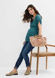 Zwangerschapsblouse/voedingsblouse van viscose, bonprix