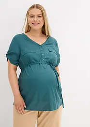 Zwangerschapsblouse/voedingsblouse van viscose, bonprix