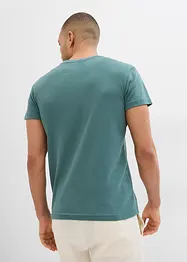 Geribd T-shirt, slim fit (set van 2), bonprix