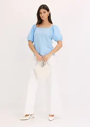 Shirt met pofmouwen, bonprix