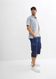 Lange cargo bermuda met comfort fit, regular fit, bonprix