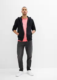 T-shirt van biologisch katoen in washed out look, bonprix