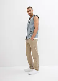 Sweatvest met capuchon in een zachte katoenmix, bonprix