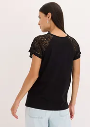 Shirt met kant, bonprix