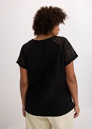 Shirt met kant, bonprix