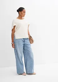 Oversized shirt van een soepele viscosemix, bonprix