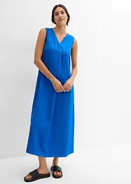 Jurk met spaghettibandjes van soepele viscose, bonprix