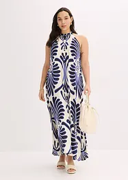 Wijde maxi jurk van vloeiende viscose, bonprix