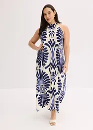 Wijde maxi jurk van vloeiende viscose, bonprix