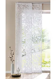 Ausbrenner paneelgordijn met bloemenranken (1 stuk), bonprix