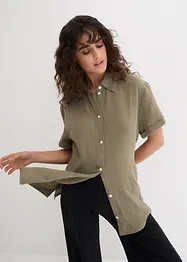 2-in-1 zwangerschapsblouse/voedingsblouse van mousseline, bonprix
