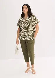 Soepelvallende tuniek van viscose, bonprix