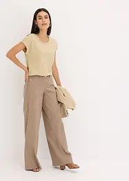 Shirt in linnenlook, bonprix