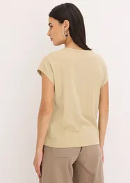 Shirt in linnenlook, bonprix