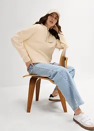 Oversized sweater van puur biologisch katoen, bonprix