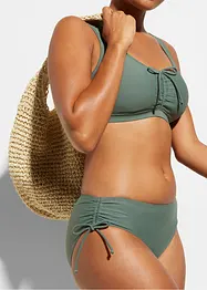 Bralette bikini met  strikkoord (2-dlg. set), bonprix