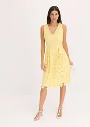 Jurk met guipure kant, bonprix