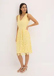 Jurk met guipure kant, bonprix