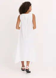 Jurk met bandjes van een fijne viscosemix, bonprix