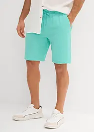 Lange short van mousseline, regular fit, bonprix