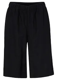 Bermuda met linnen en high waist comfortband, bonprix