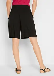 Wijde jersey bermuda in een viscosemix, bonprix