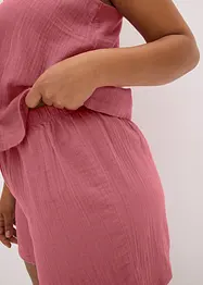 Shortama van mousseline met spaghettibandjes, bonprix