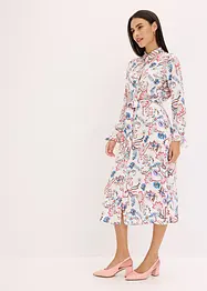 Gedessineerde jurk van soepele viscose, bonprix