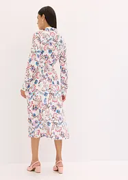 Gedessineerde jurk van soepele viscose, bonprix