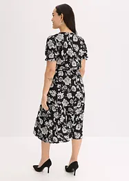 Gedessineerde midi jurk, bonprix