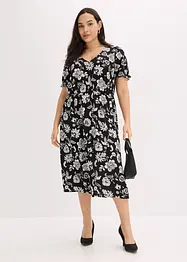 Gedessineerde midi jurk, bonprix