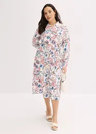 Gedessineerde jurk van soepele viscose, bonprix