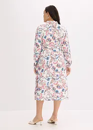 Gedessineerde jurk van soepele viscose, bonprix