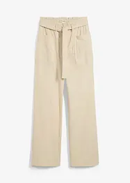 7/8 broek met comfortband van puur katoen, bonprix