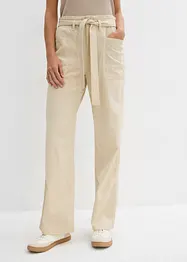 7/8 broek met comfortband van puur katoen, bonprix