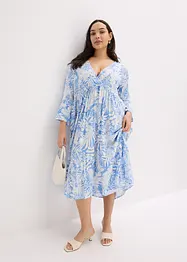 Gedessineerde tuniekjurk van soepele viscose, bonprix