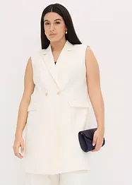 Lang mouwloos vest, bonprix
