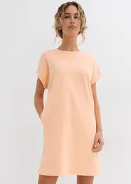 Mini jurk van stevig biologisch katoen, bonprix