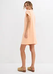 Mini jurk van stevig biologisch katoen, bonprix