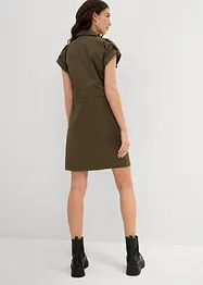 Cargo jurk met strikceintuur, bonprix