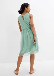 Midi jurk met kant, bonprix
