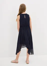 Chiffon jurk met pailletten, bonprix