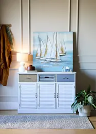 Canvas schilderij met zeilboten, bonprix