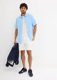 Jeans stretch short, loose fit extra wijd, bonprix