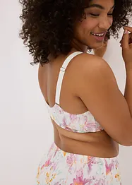 Minimizer bh met beugels en delicaat borduursel met print, bonprix