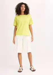 T-shirt met broderie anglaise, bonprix
