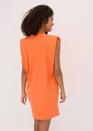 Mini jurk met oversized schouders, bonprix