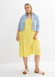 Jersey jurk van borken crepe, bonprix