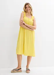 Jersey jurk van borken crepe, bonprix