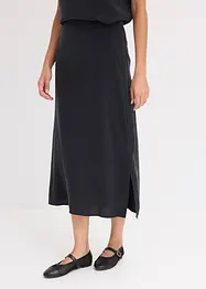 Midirok met soepele viscose, bonprix